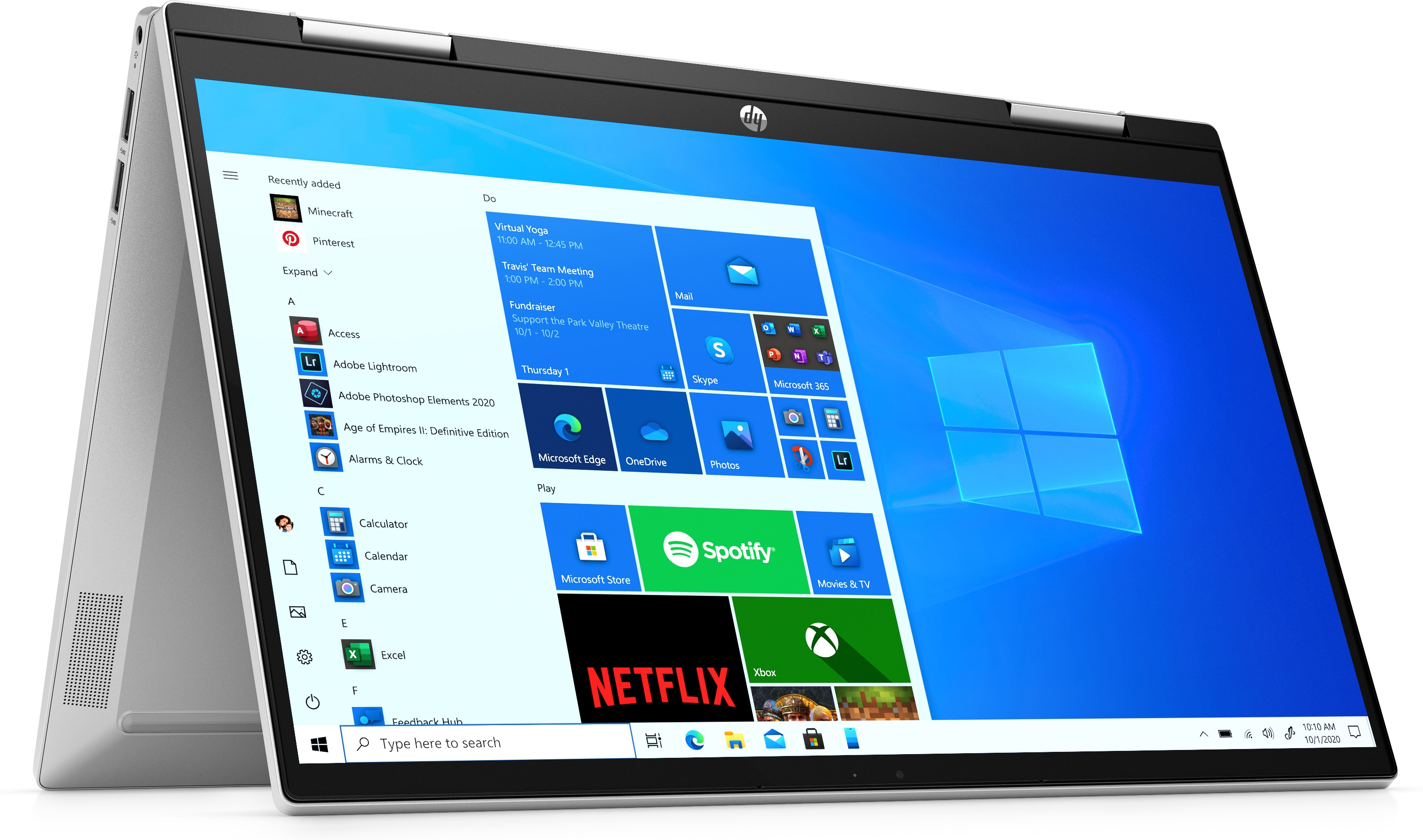 HP Pavilion x360 14-dy0356ng - 14 Zoll - Intel® Core™ i5 i5-1135G7 - 8 GB - 512 GB - Intel® Iris® Xᵉ - Windows 10 Home S-Modus (32 Bit)