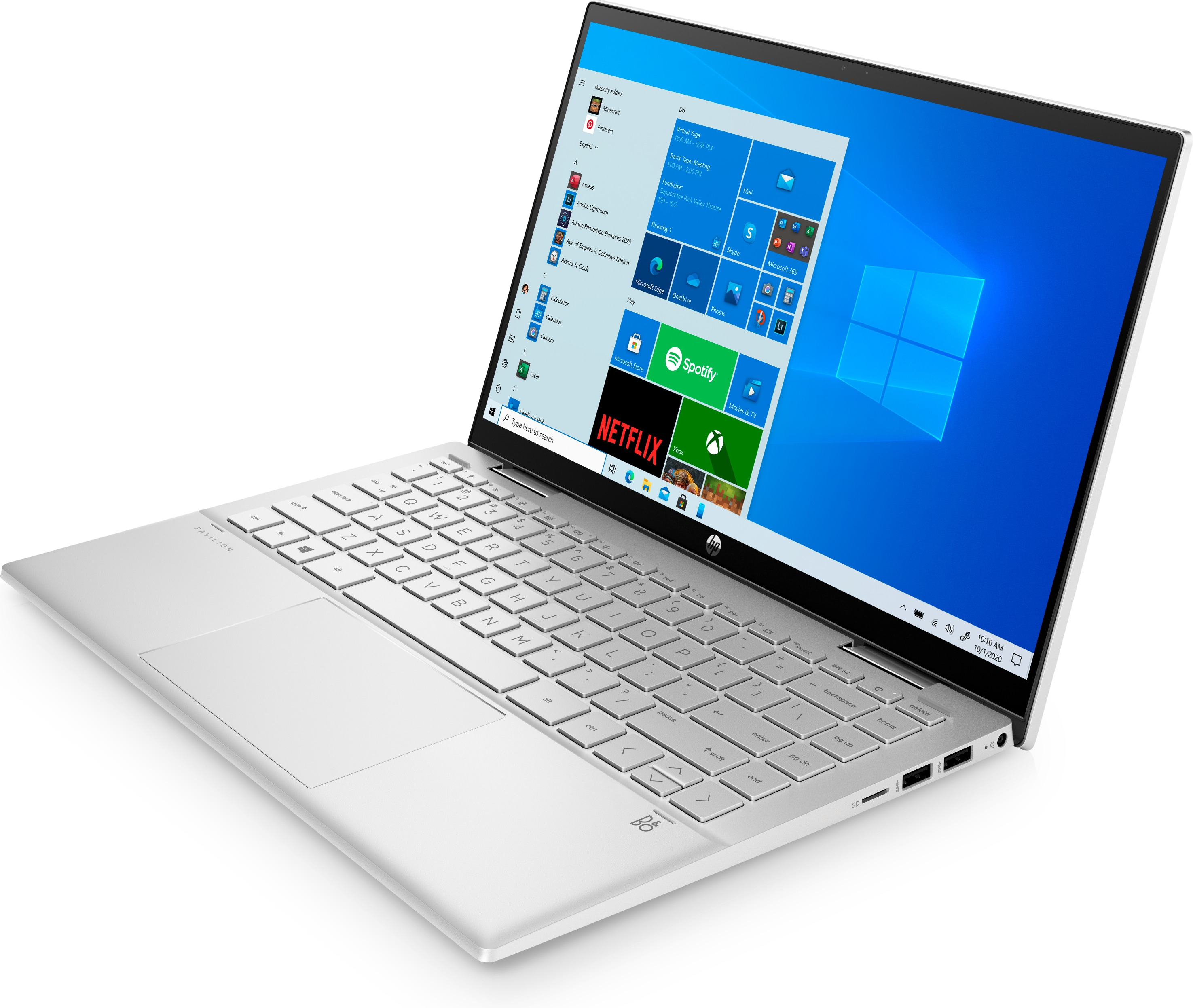 HP Pavilion x360 14-dy0356ng - 14 Zoll - Intel® Core™ i5 i5-1135G7 - 8 GB - 512 GB - Intel® Iris® Xᵉ - Windows 10 Home S-Modus (32 Bit)
