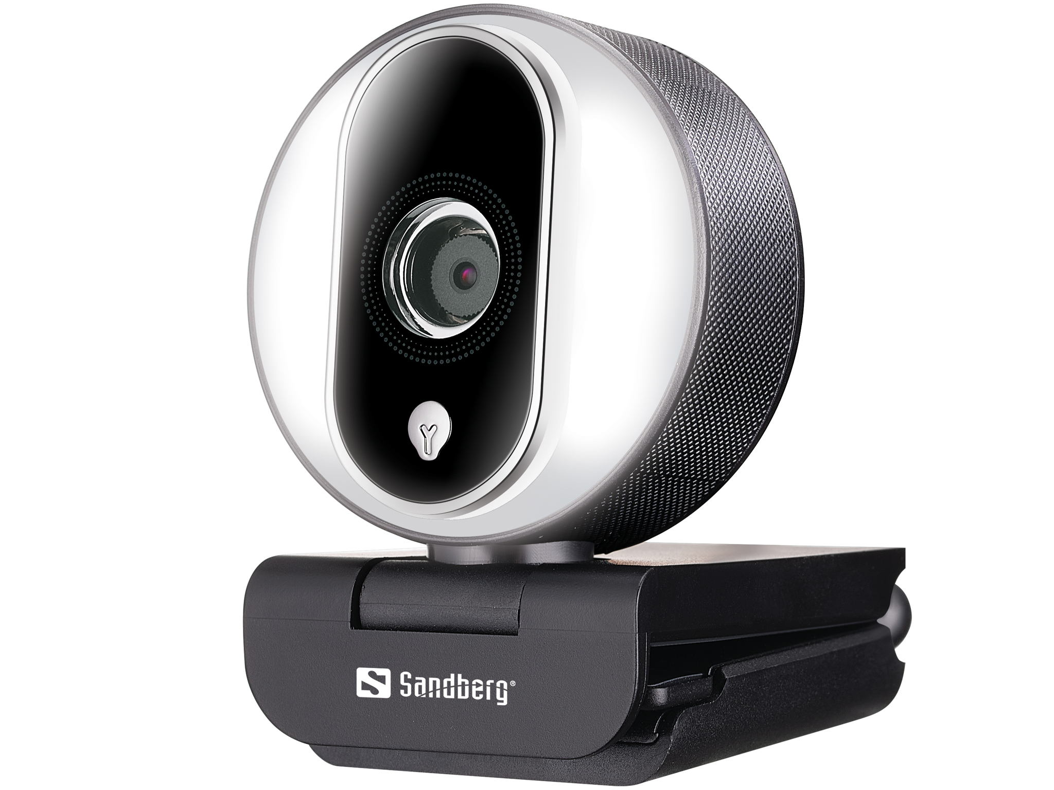 A Sandberg webcam is displayed on a white background.