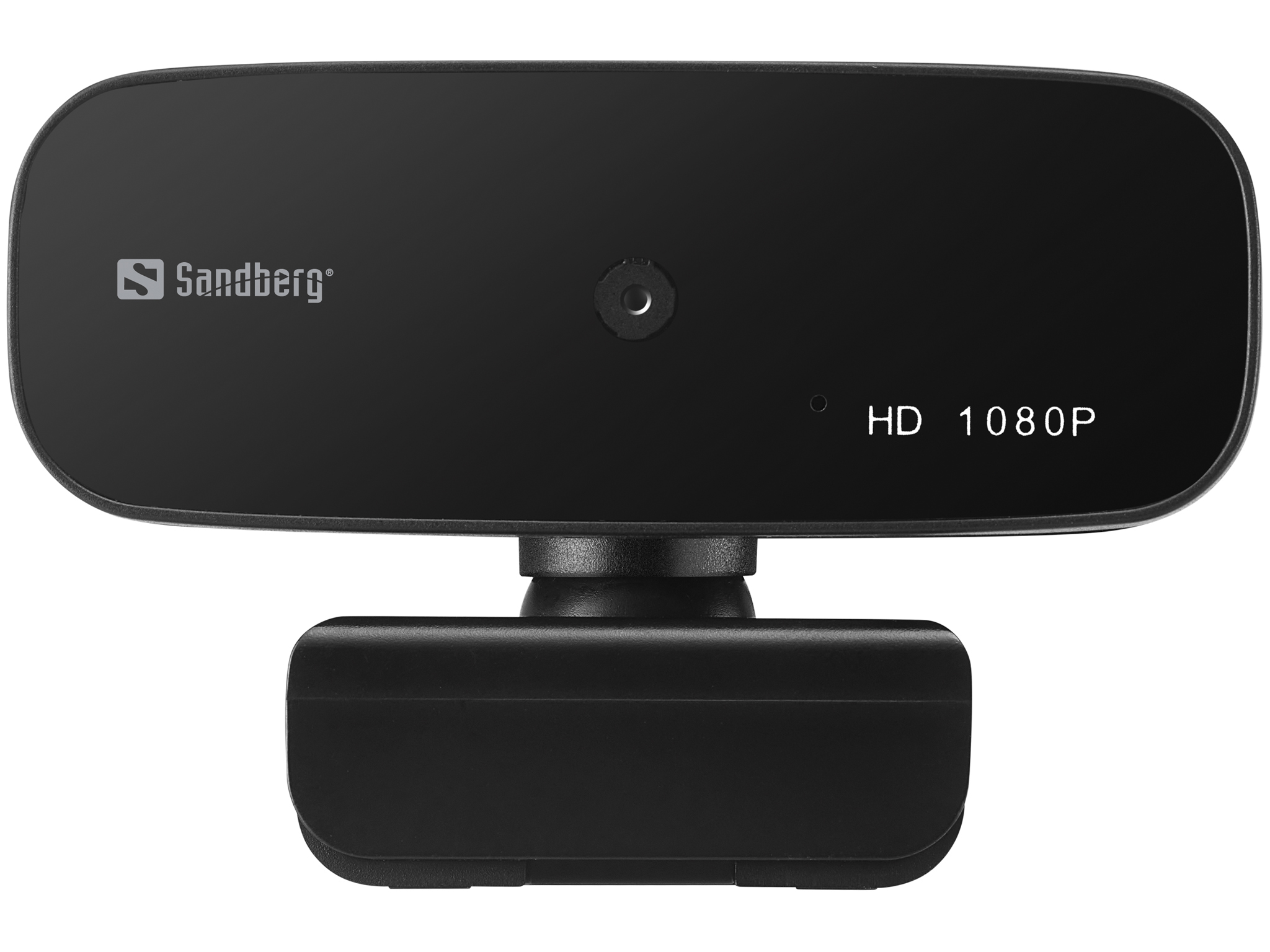 Black Sandberg webcam. It has HD 1080P on the front.