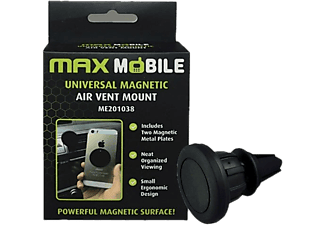 MAX MOBILE IPG1510 Magnetic Autós tartó szellőzőrácsra, mágneses, fekete (3858891307992)