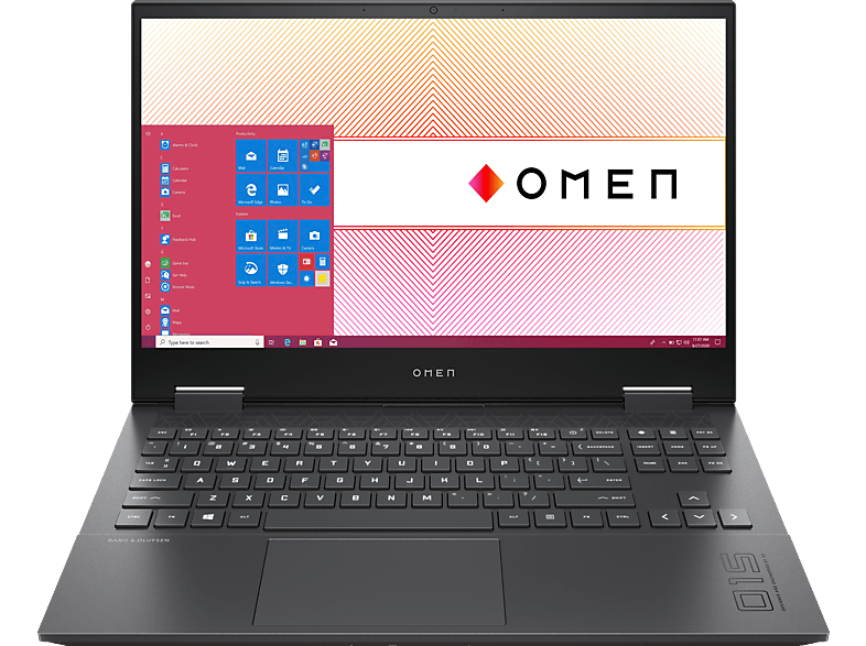 HP OMEN 15-en1396ng, Notebook, mit 15,6 Zoll Display, AMD Ryzen™ 9 ...