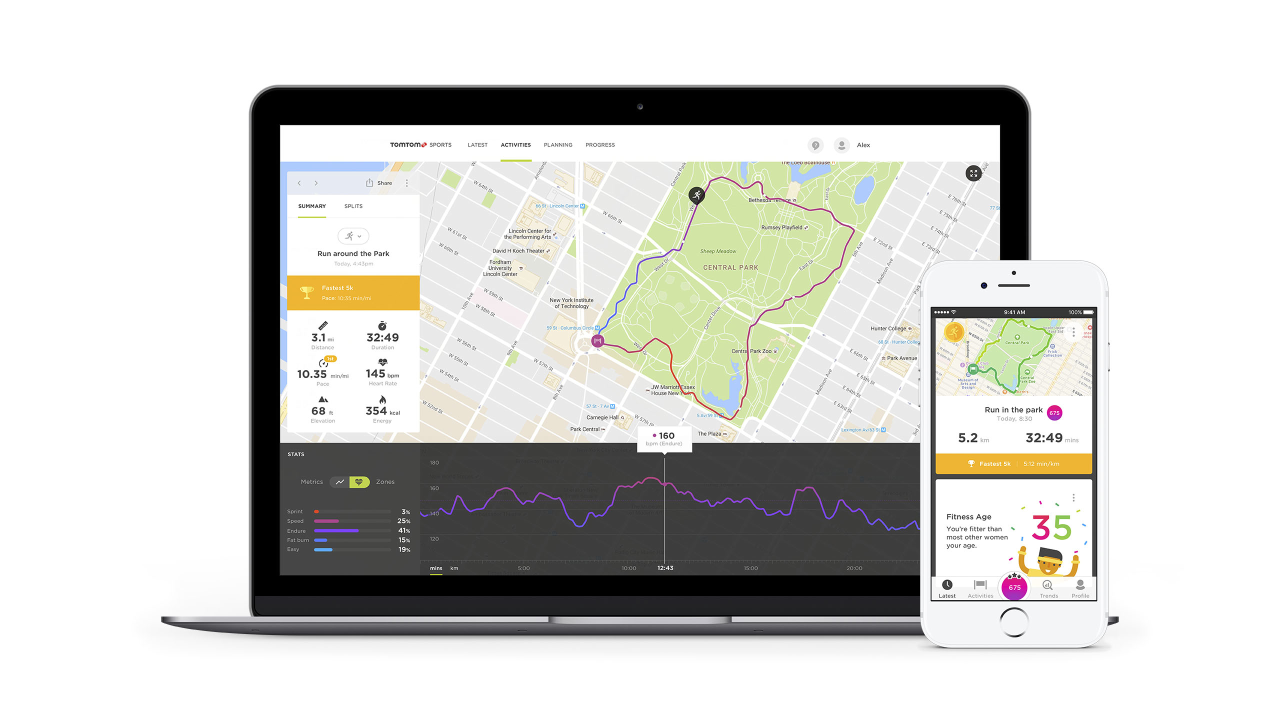 TOMTOM Spark 3, Fitness Tracker, L (143-206 mm), Schwarz