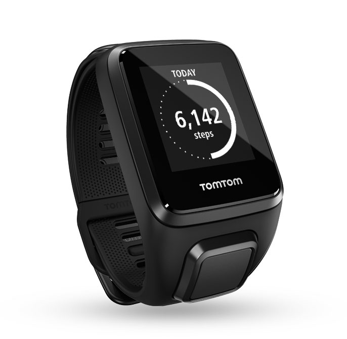 TOMTOM Spark 3, Fitness Tracker, L (143-206 mm), Schwarz