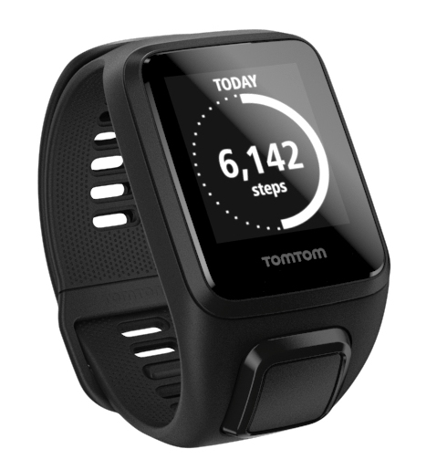 TOMTOM Spark 3, Fitness Tracker, L (143-206 mm), Schwarz