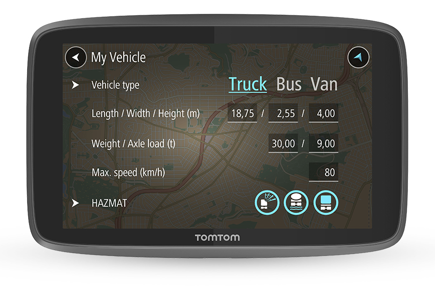 TOMTOM GO Professional 6250 Europa