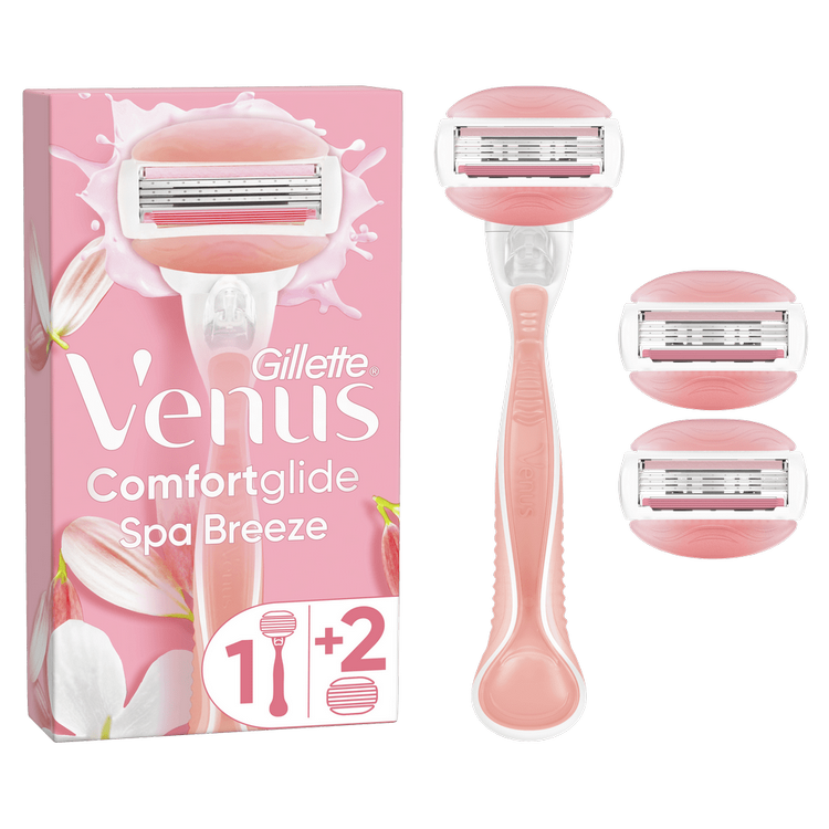 Afeitadora Gillette Venus comfortglide spa breeze rosa 2