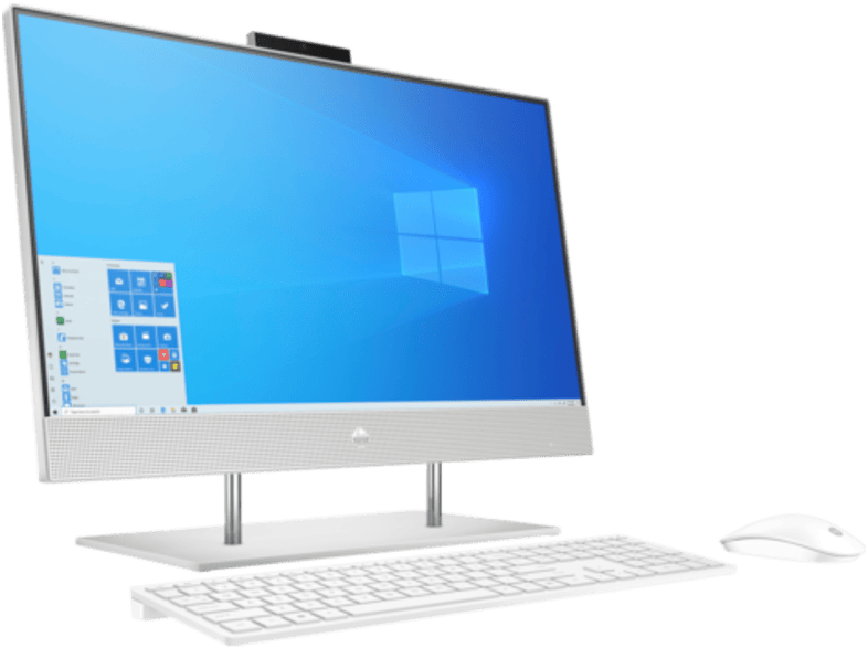 hp intel core i7 8gb 512gb ssd 24 win10 home fhd ekran all in one bilgisayar beyaz