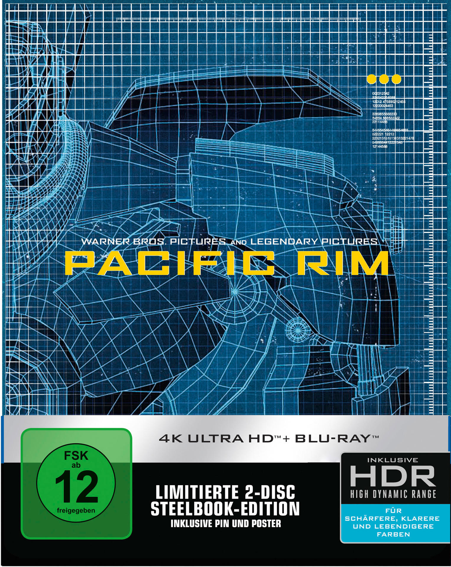 Pacific Rim 4K Ultra HD Blu-ray + Blu-ray