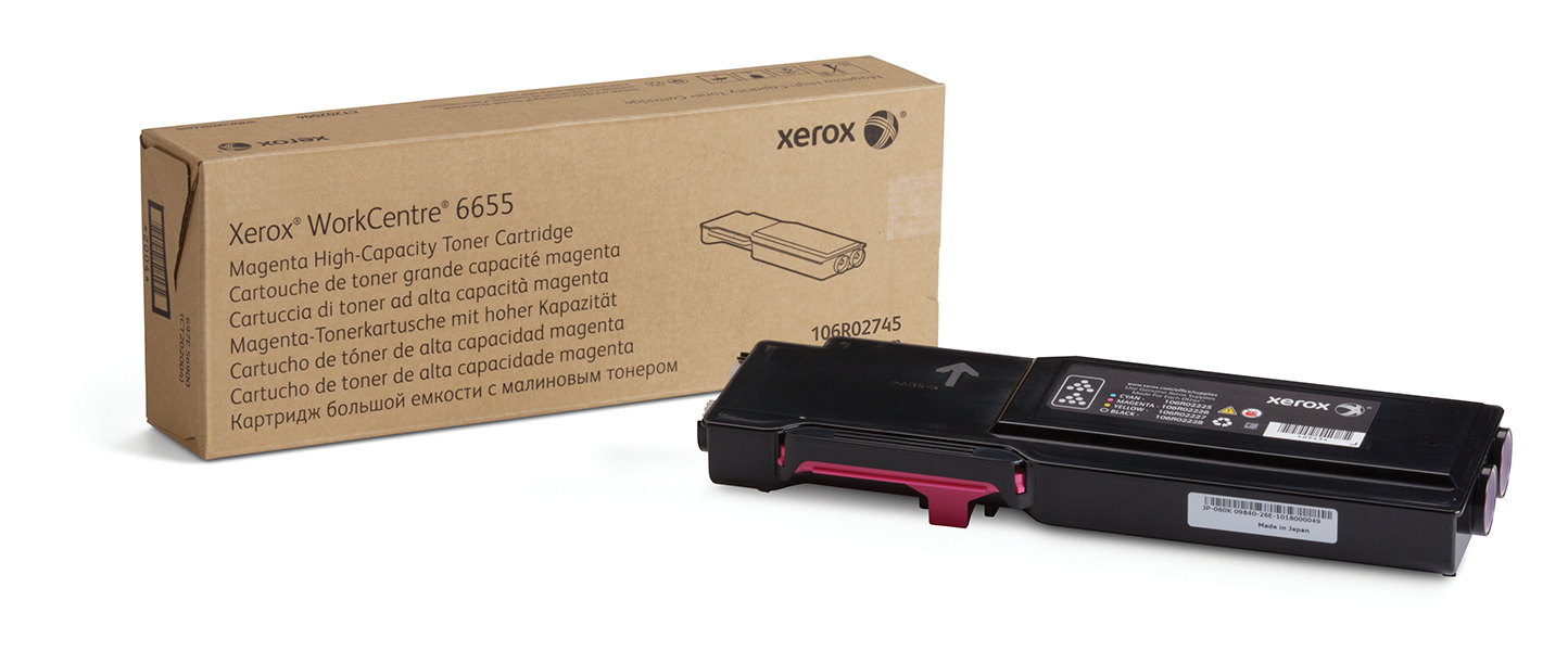 Tóner - Xerox, 106R02745HIGH CAP MAGENTA CARTRIDG