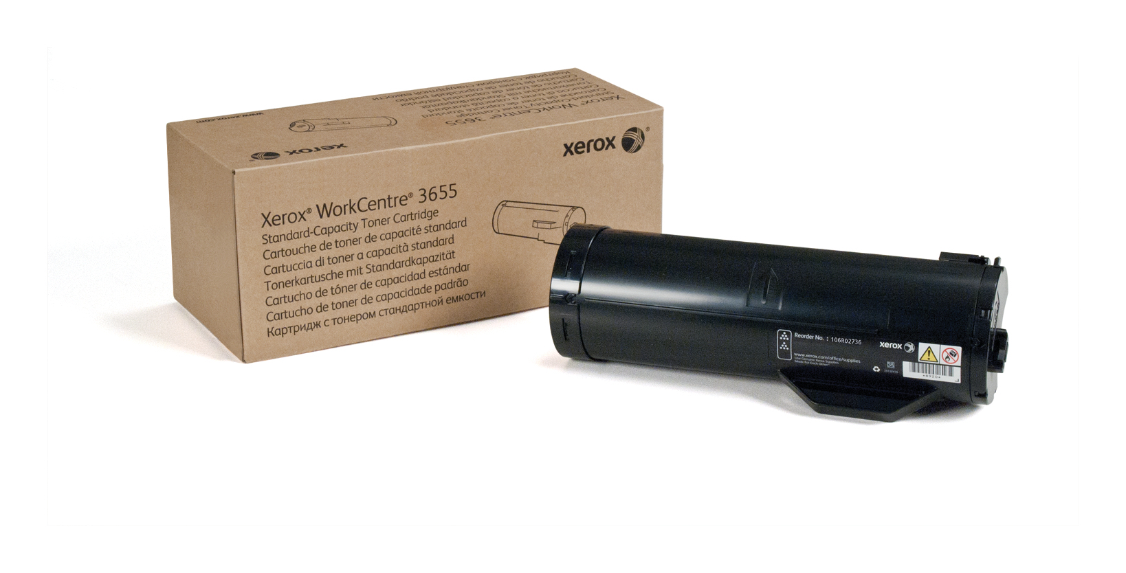 Tóner - Xerox, 106R02736 / STANDARD CAPACITY TONER