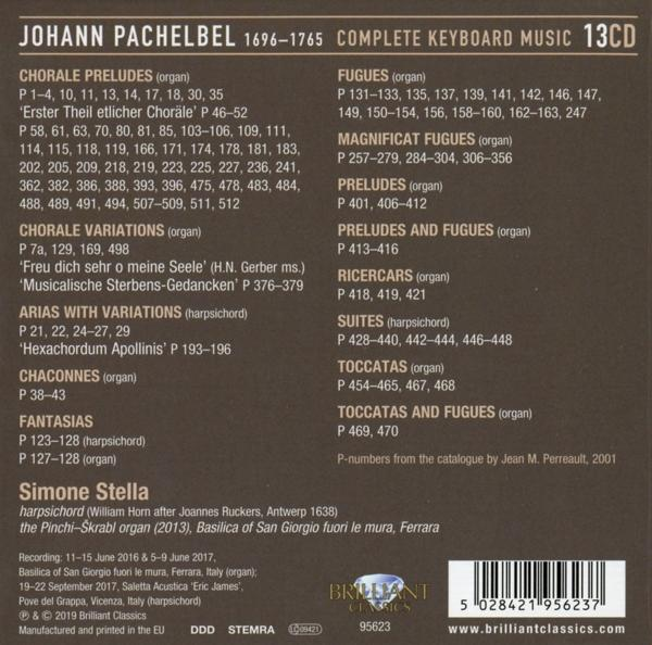 Klassische Musik-CD-Hülle mit Text, Noten und weißem Hintergrund.