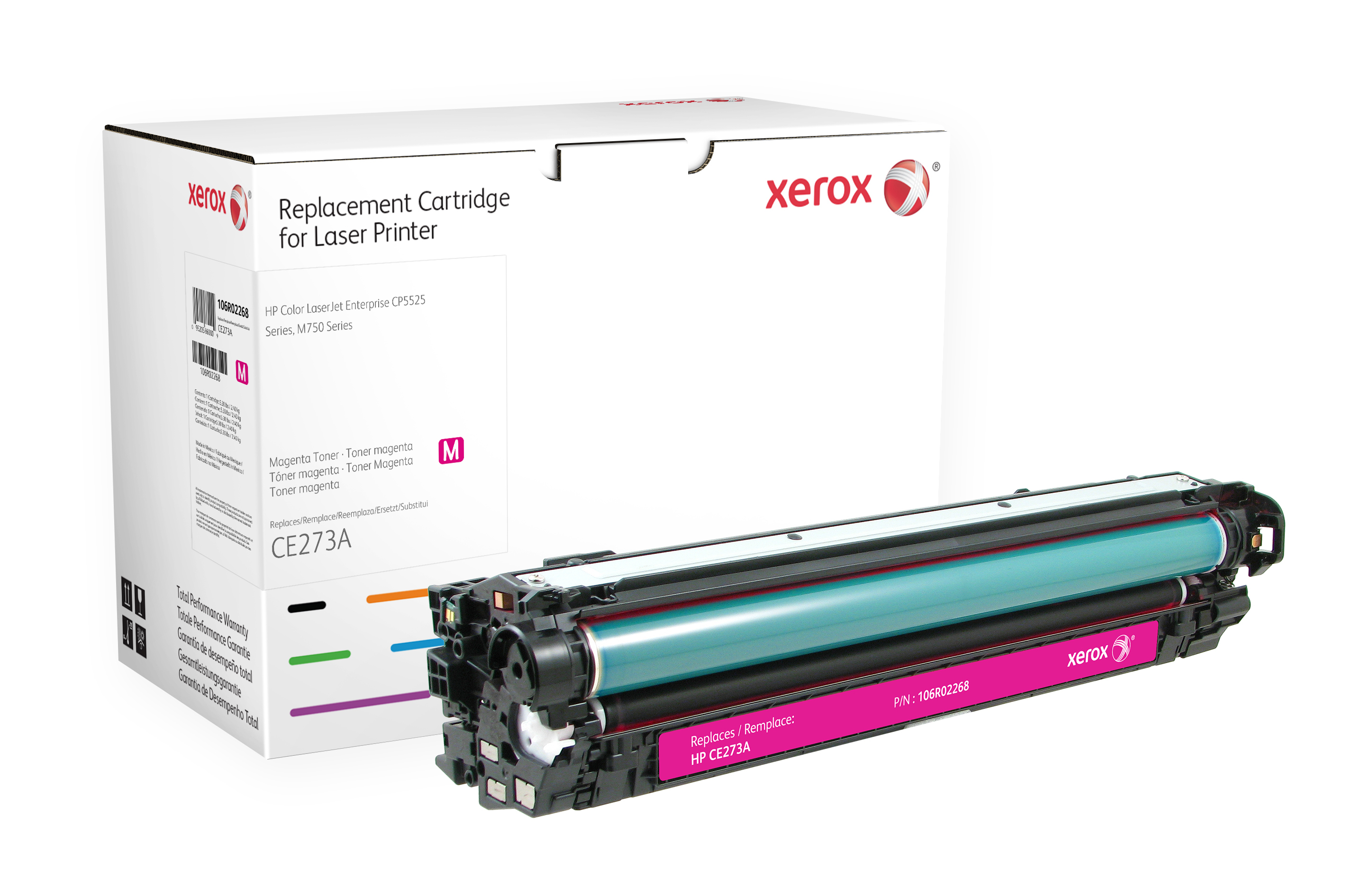Tóner - Xerox, 106R02268CP5525 MAGENTA