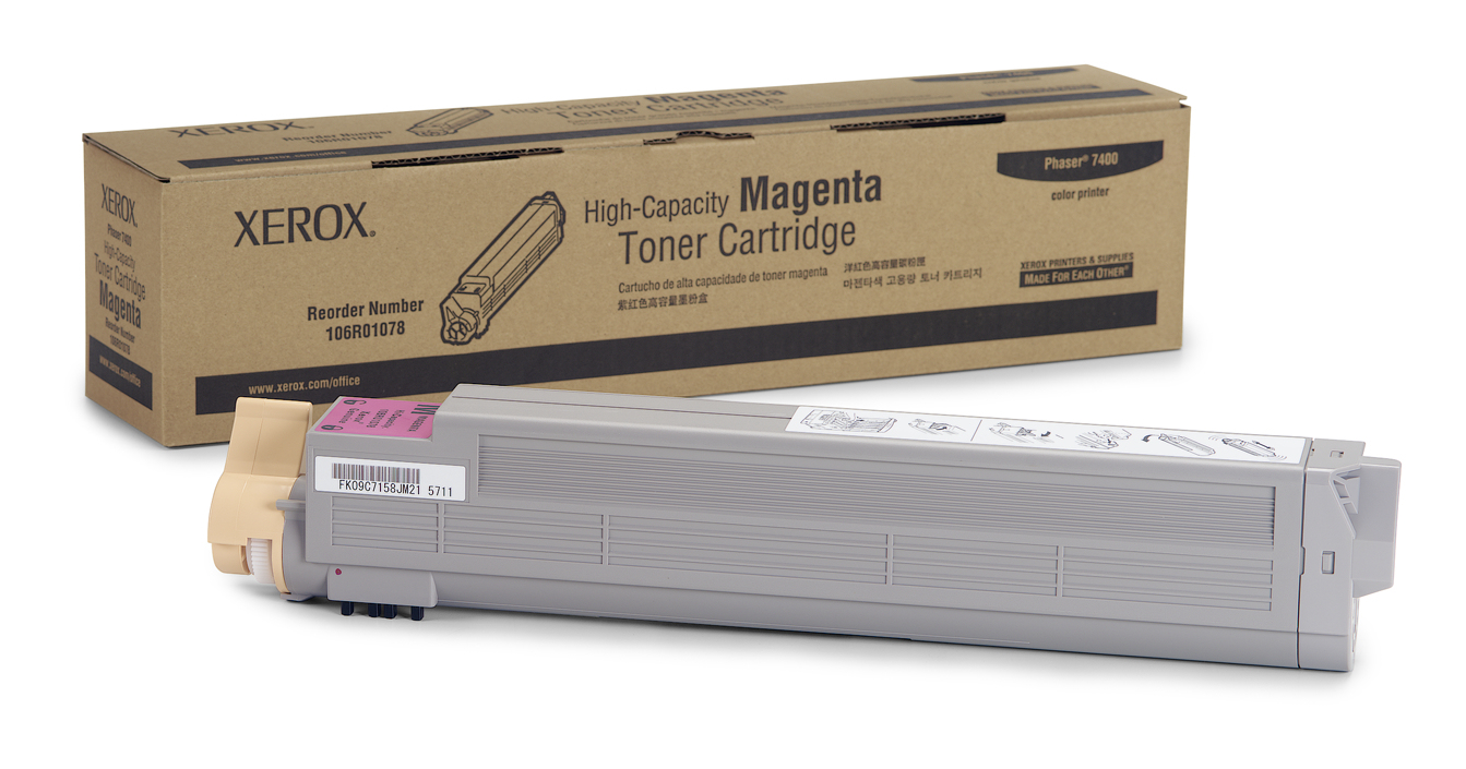 Tóner - Xerox, MAGENTA 18000PG F PHASER 7400