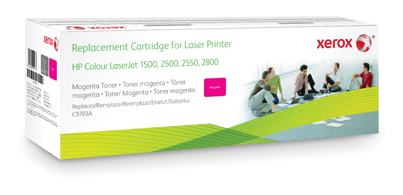 Xerox Cartucho de tóner magenta. Equivalente a HP C9703A/Q3963A