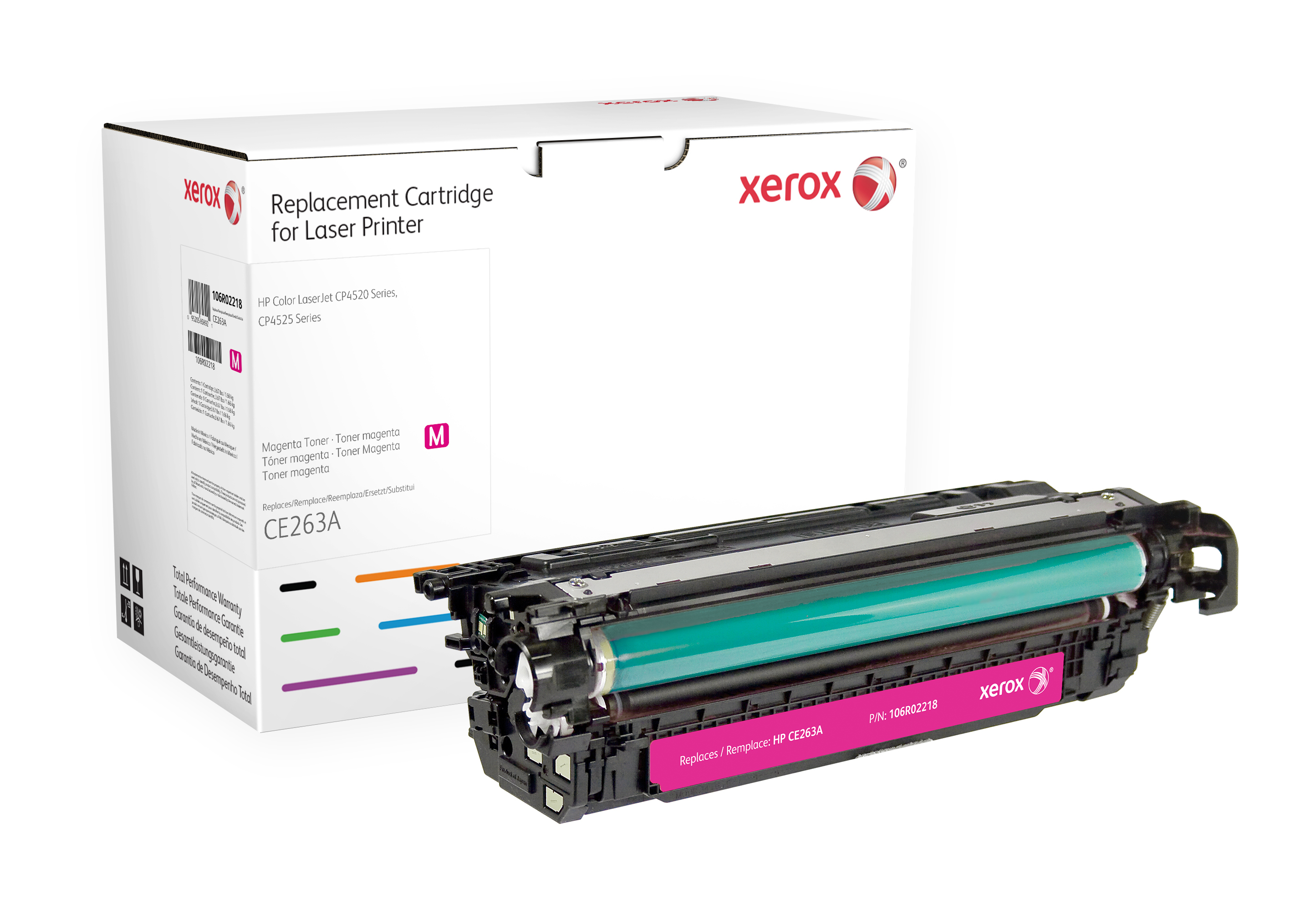 Tóner - Xerox, 106R02218CP4025 MAGENTA