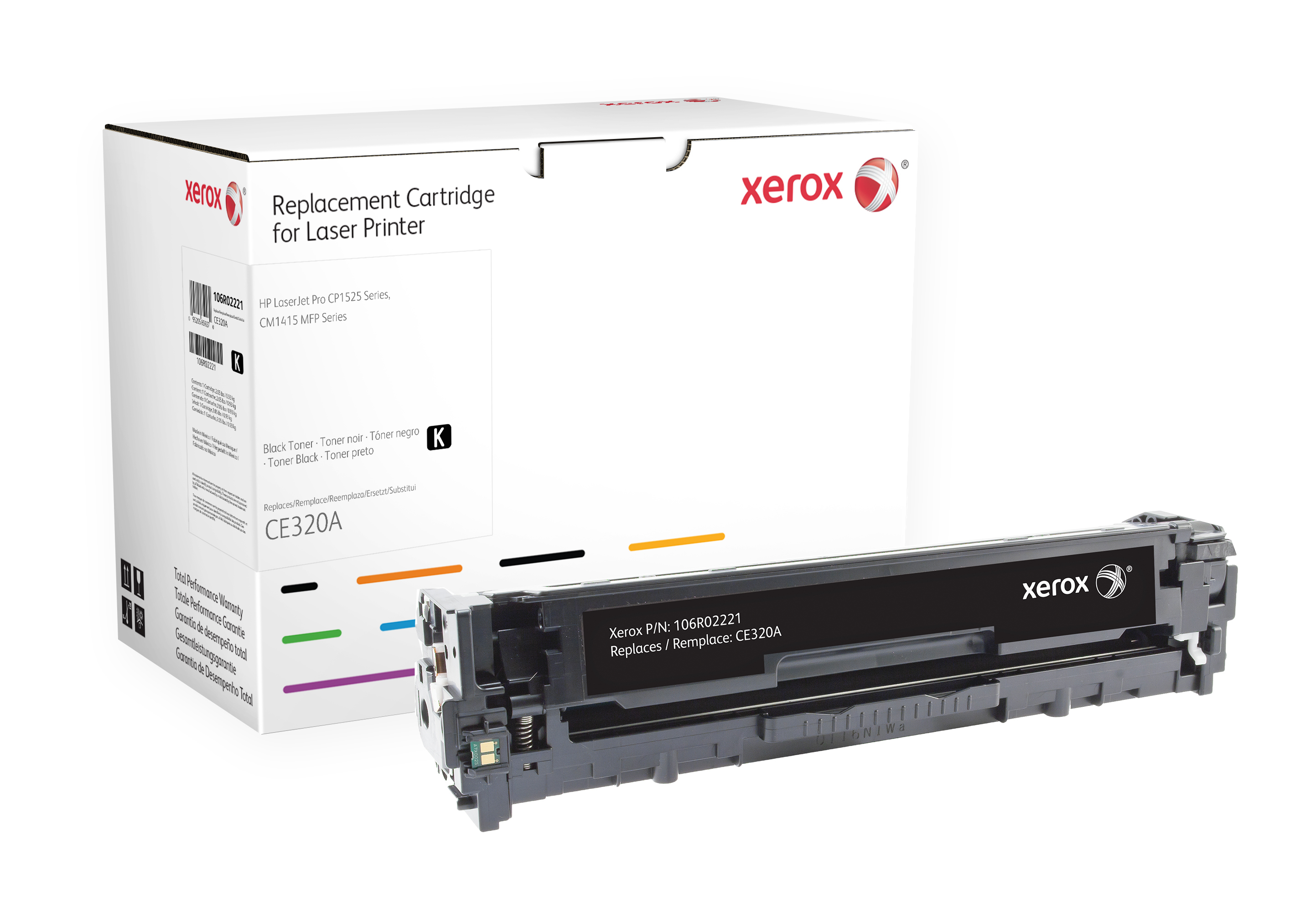 Tóner - Xerox, 106R02221CP1525 Negro