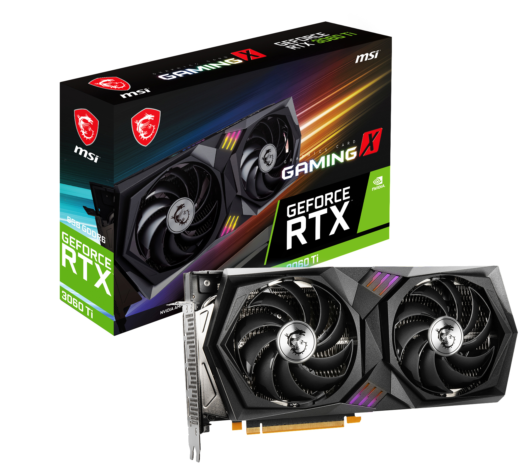 MSI GeForce RTX™ 3060 Ti GAMING X (V397-010R) (NVIDIA, Grafikkarte)
