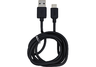 MAX MOBILE Adatkábel USB-USB-C, 1 m, Fekete (3858891602660)