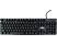 L33T GAMING Oseberg Fél-mechanikus angol (US) gamer billentyűzet állítható háttérvilágítással (160390)