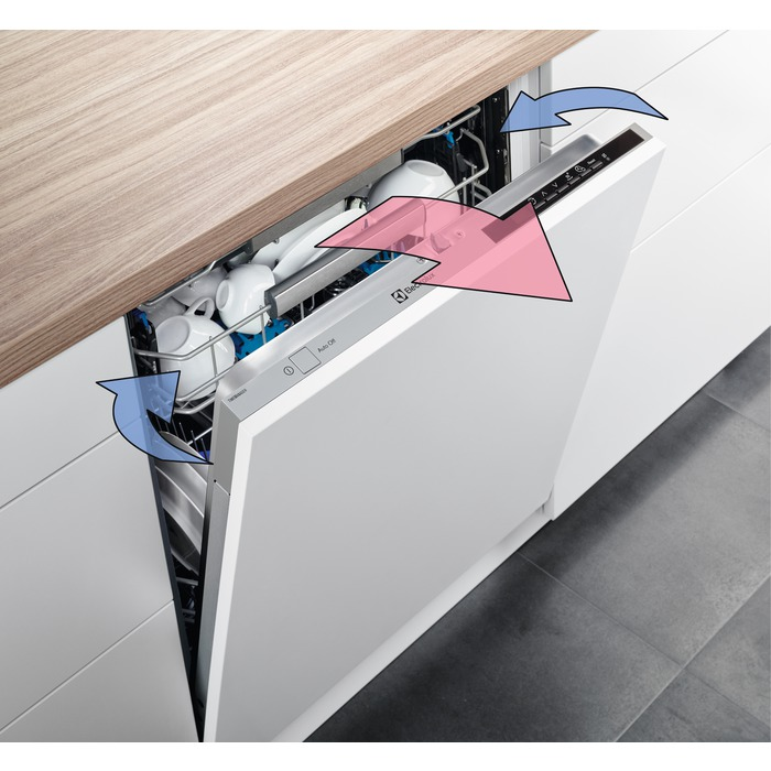 ELECTROLUX ESI5205LOX Beépíthető mosogatógép, 13 teríték, AirDry, 5 program