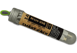 MAX MOBILE Smart Pack Adatkábel GC-46 Micro USB, Fehér (3858891945705)