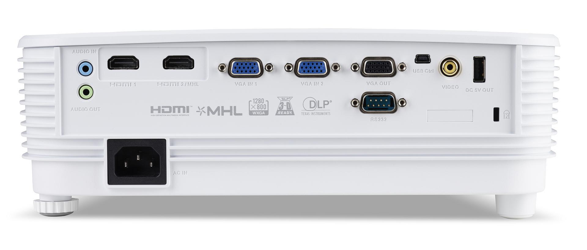 ACER P1155 Beamer(SVGA, 4,000 ANSI-Lumen)
