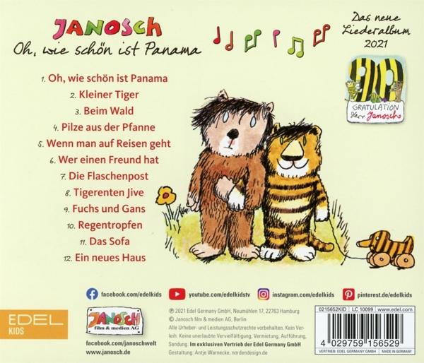 Janosch - Oh,wie schön ist Panama-Das Liederalbum  - (CD)