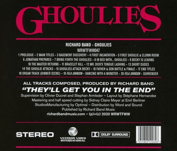 Richard Band - GHOULIES UNCUT SOUNDTRACK) OST (FULL (CD) ORIGINAL 