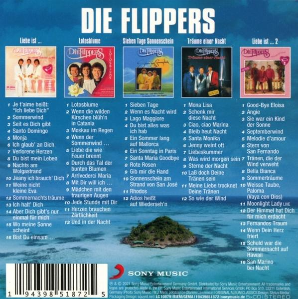 Albumcover mit Text und Bildern einer Band. Das Cover enthält Songtitel und Bandmitglieder.