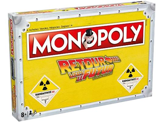 HASBRO Monopoly : Retour vers le futur - Gioco da tavolo (Multicolore)