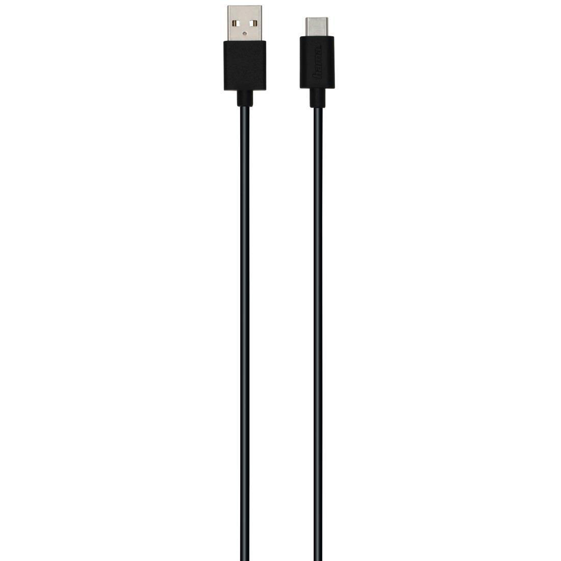 HAMA Sortiertes USB-A auf USB-C, Grün/Lila/Schwarz/Weiß 0,75 Ladekabel, m