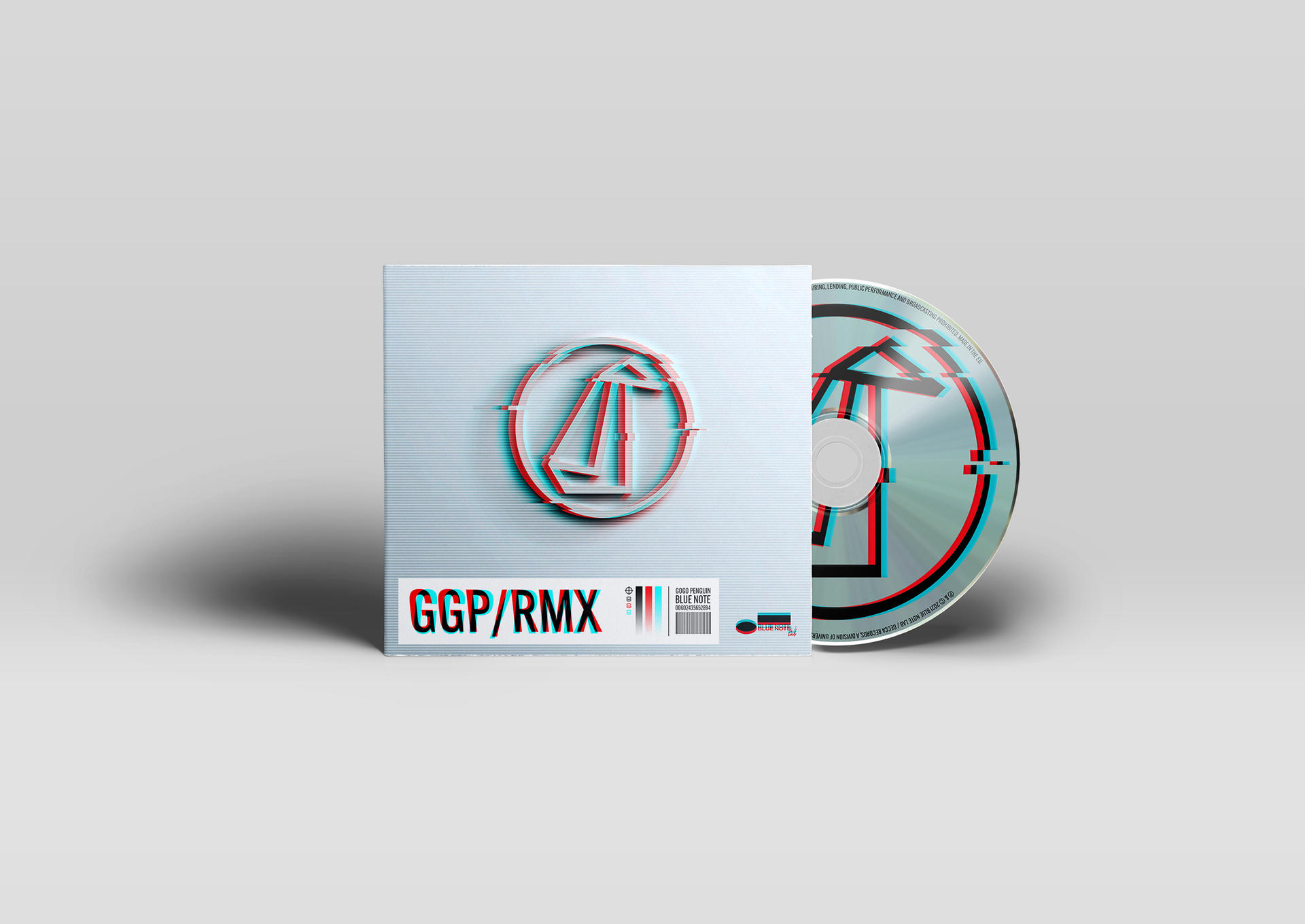Boîtier CD avec CD et illustration.