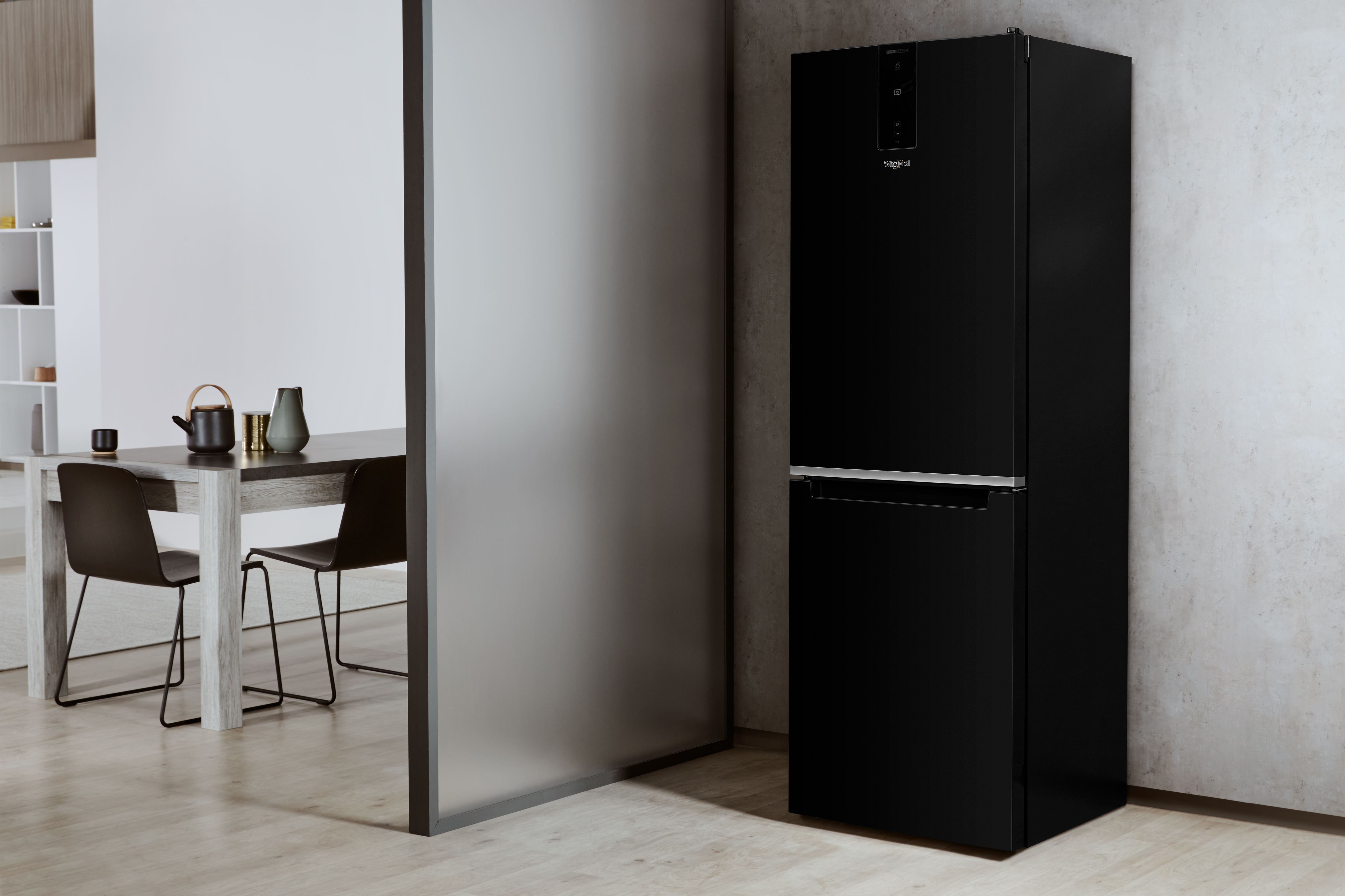 WHIRLPOOL W7 821O K No Frost kombinált hűtőszekrény