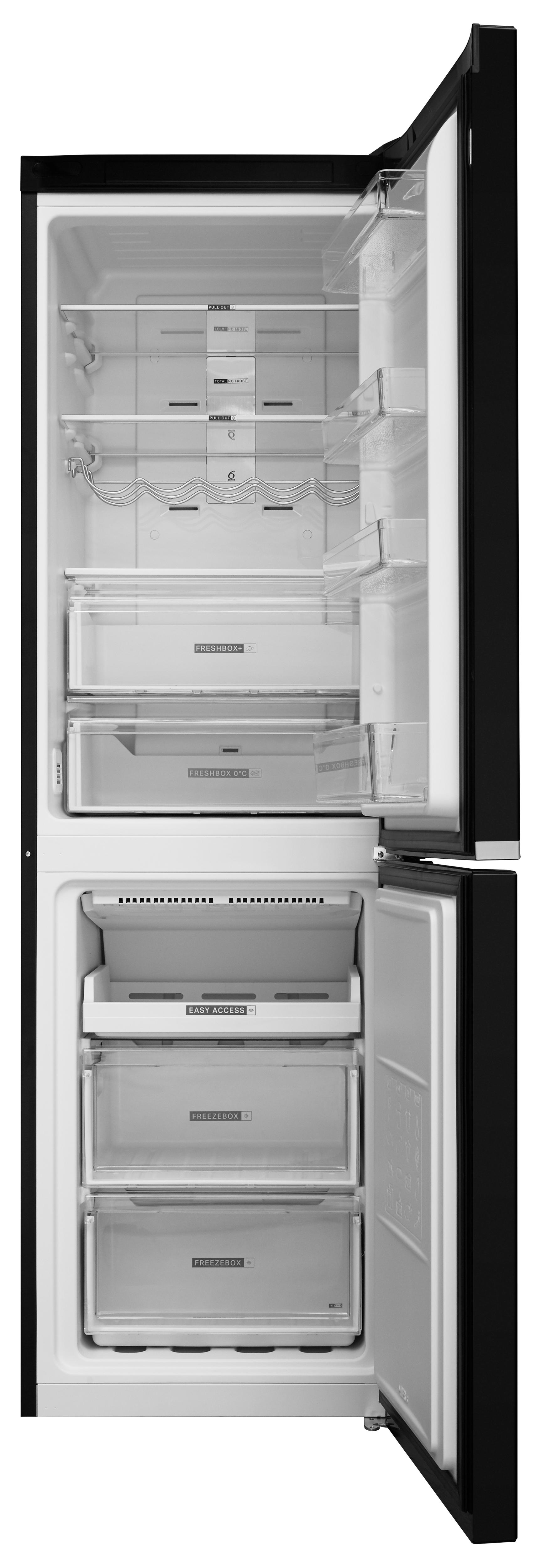 WHIRLPOOL W7 821O K No Frost kombinált hűtőszekrény