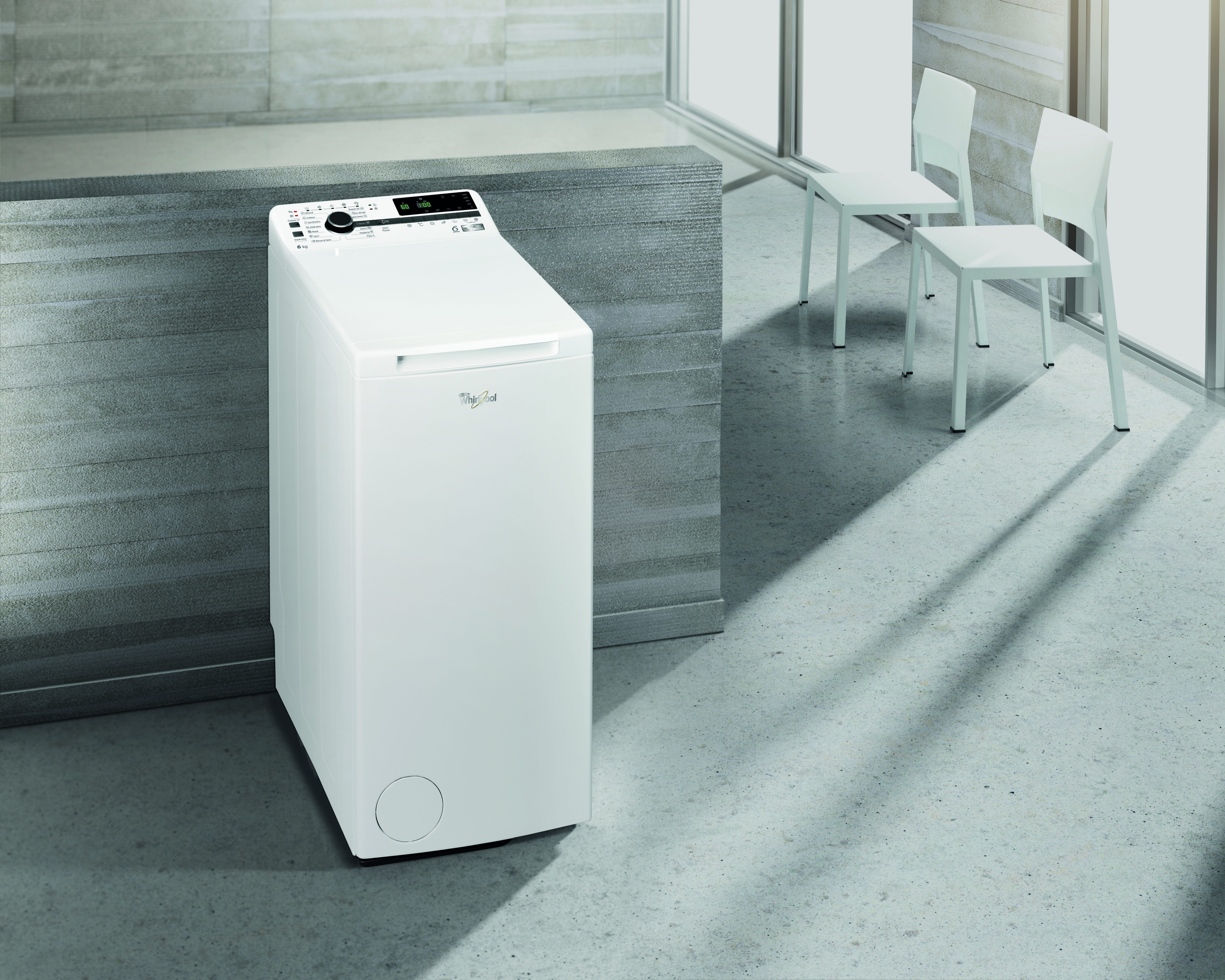 WHIRLPOOL TDLRB 6242BS EU/N Felültöltős mosógép, 6.Érzék technológia, halk DirectDrive motor 20 év garanciával