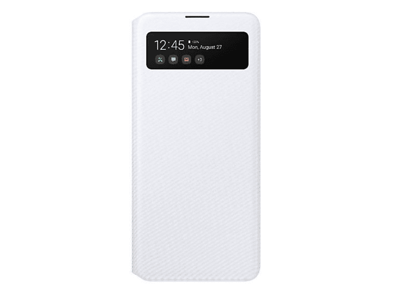 Funda móvil - Samsung EF-EA325PWEGEW, Para Galaxy A32 LTE, Tipo libro, TPU, Blanco