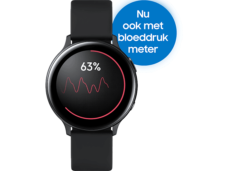 その他 Galaxy - galaxy watch Active2 SAMSUNG Galaxy Watch Active2 Sport 40 mm Zwart/Zwart | MediaMarkt