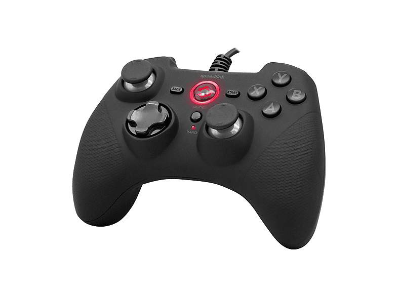SPEEDLINK Rait Controller Schwarz für Nintendo Switch, PC, PlayStation 3, Switch OLED