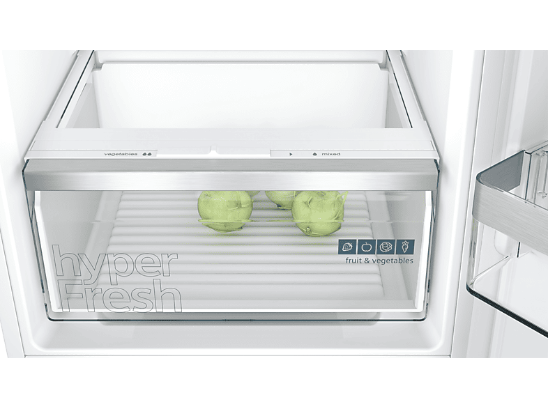 SIEMENS KI86VVSE0 iQ300 Kühlgefrierkombination (E, 267 l, 1772 mm hoch, Weiß)