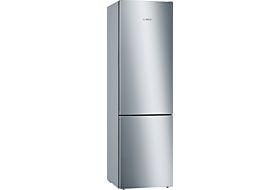 EXQUISIT KGC350-105-NF-040C inoxlook-az Kühl-Gefrierkombination (C, 162  kWh, 1930 mm hoch, Inox-Anthrazit) | MediaMarkt