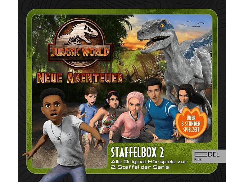 Jurassic World-neue Abenteuer – Staffelbox 2 – (CD)