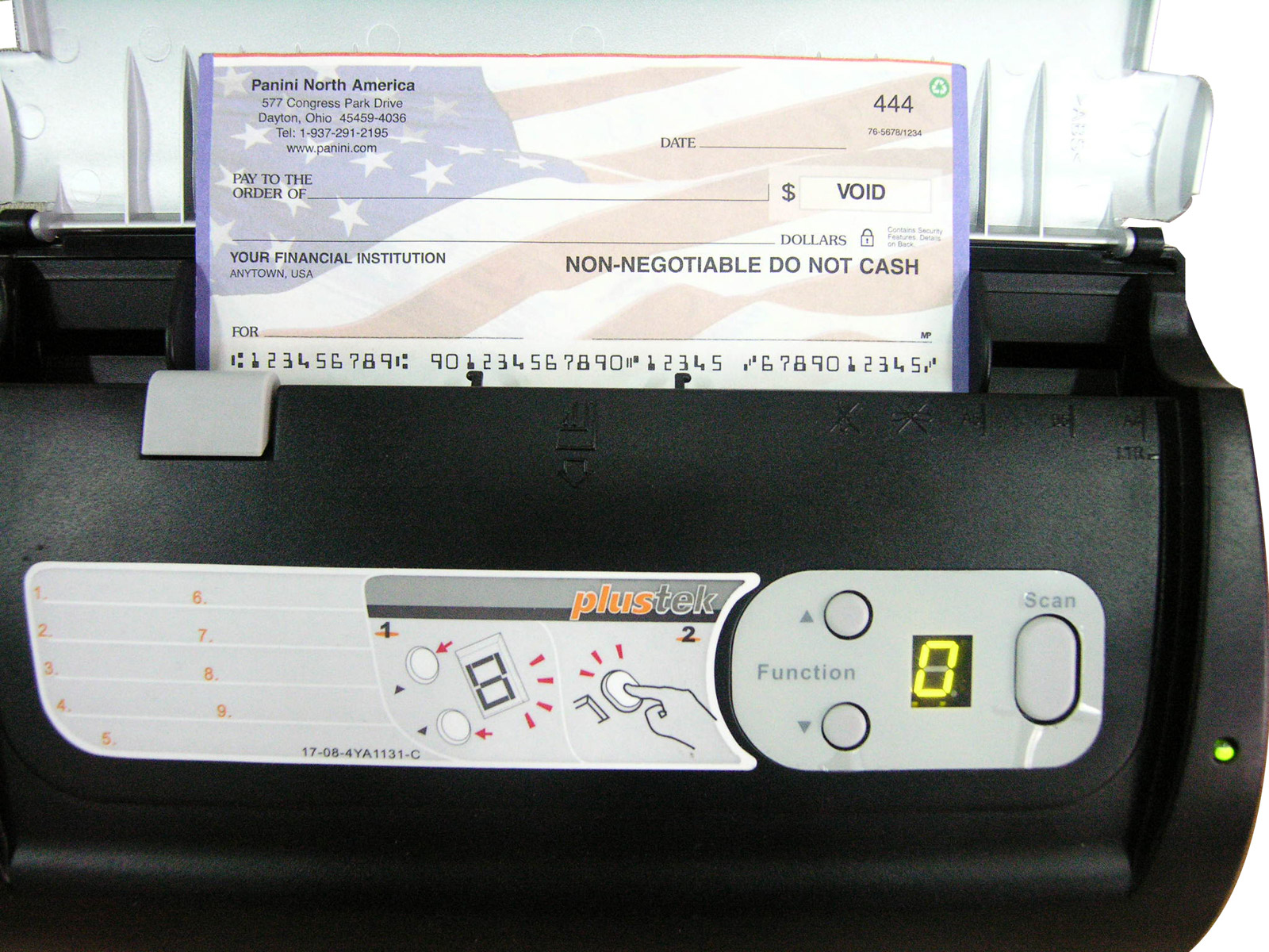 PLUSTEK SmartOffice PS286Plus Dokumentenscanner , bis zu 600 x 600 dpi, Dual CIS