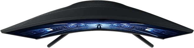 SAMSUNG Gaming Monitor Odyssey G5, 27 Zoll, 144Hz, VA, 1ms, 250cd, Curved, Schwarz (LC27G55TQWRXEN) 27 Zoll, 1 ms Reaktionszeit, 250 cd/m², 144 Hz, Schwarz