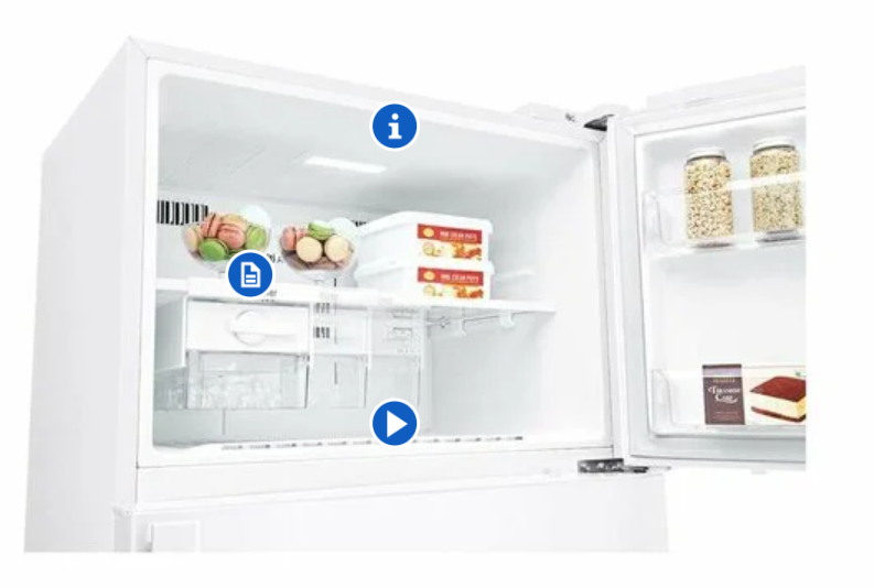 LG GN-H702HQHU E Enerji Sınıfı 506L No Frost Üstten Donduruculu Buzdolabı Beyaz