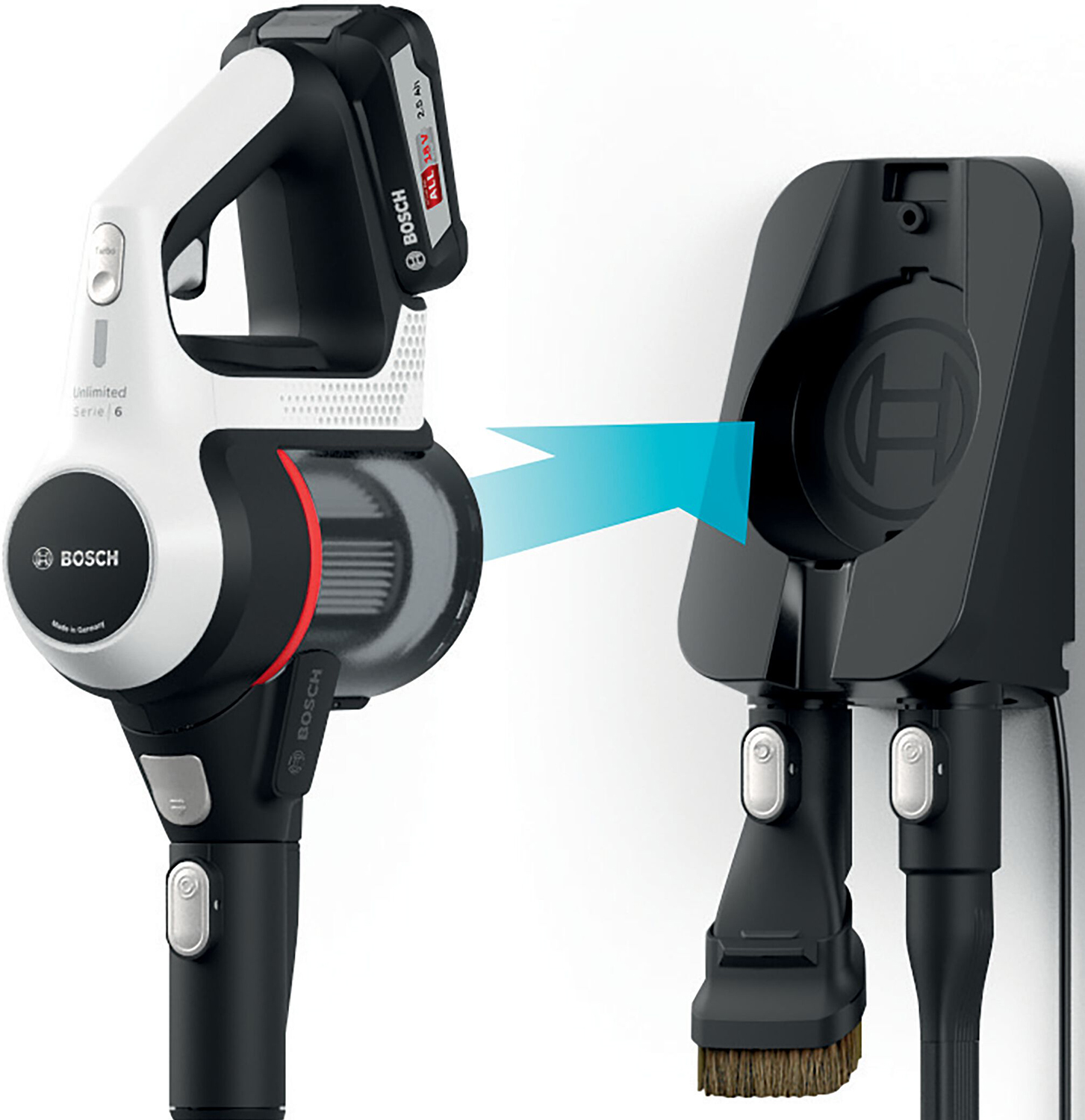 BOSCH BCS612KA2 Unlimited 6 Zilver