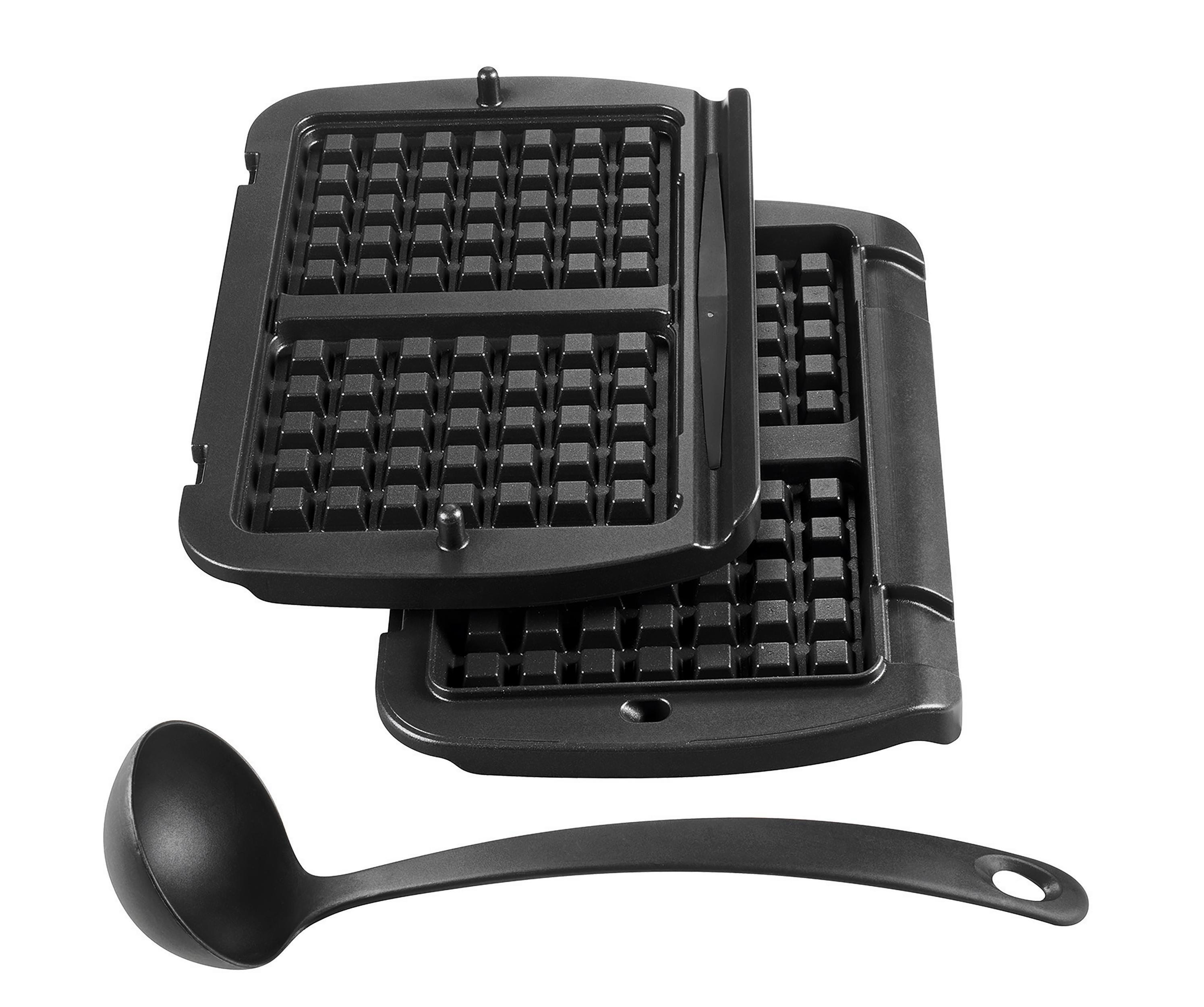 TEFAL XA7238 Waffelplatte für den OptiGrill Schwarz