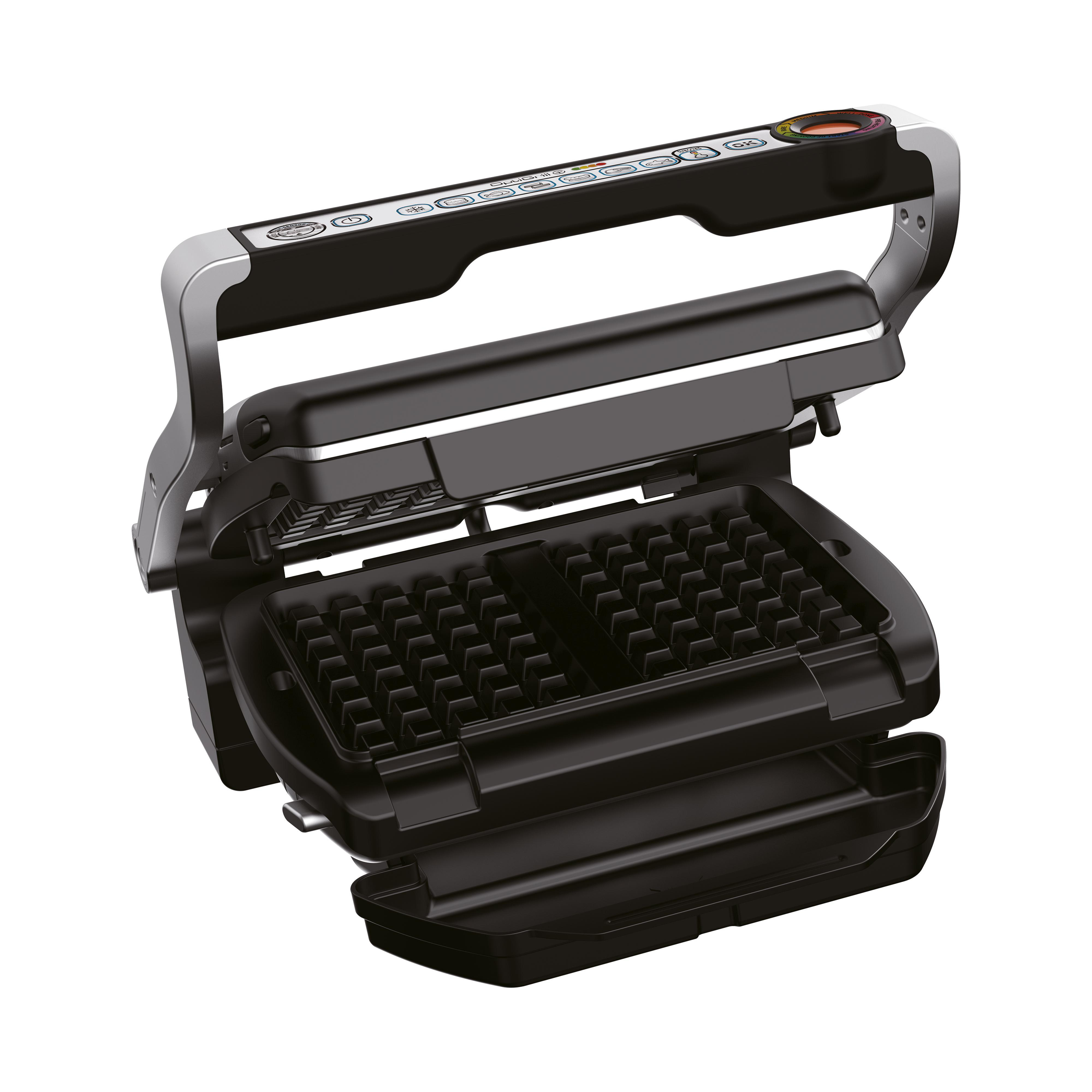 TEFAL XA7238 Waffelplatte für den OptiGrill Schwarz