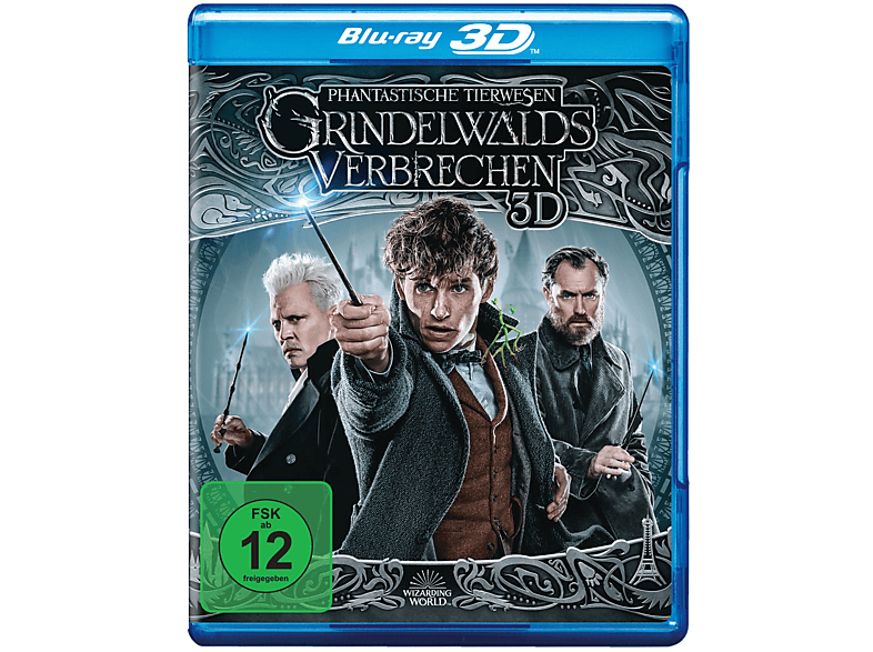 Tierwesen Phantastische Grindelwalds Cut Blu-ray + Verbrechen 3D Kinofassung Extended