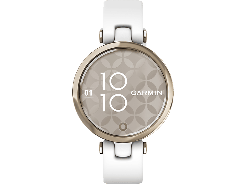 GARMIN Polymer 175 Weiß/Elfenbein | Silikon, mm, Smartwatch 110 MediaMarkt - Faserverstärktes Smartwatch Sport Lily